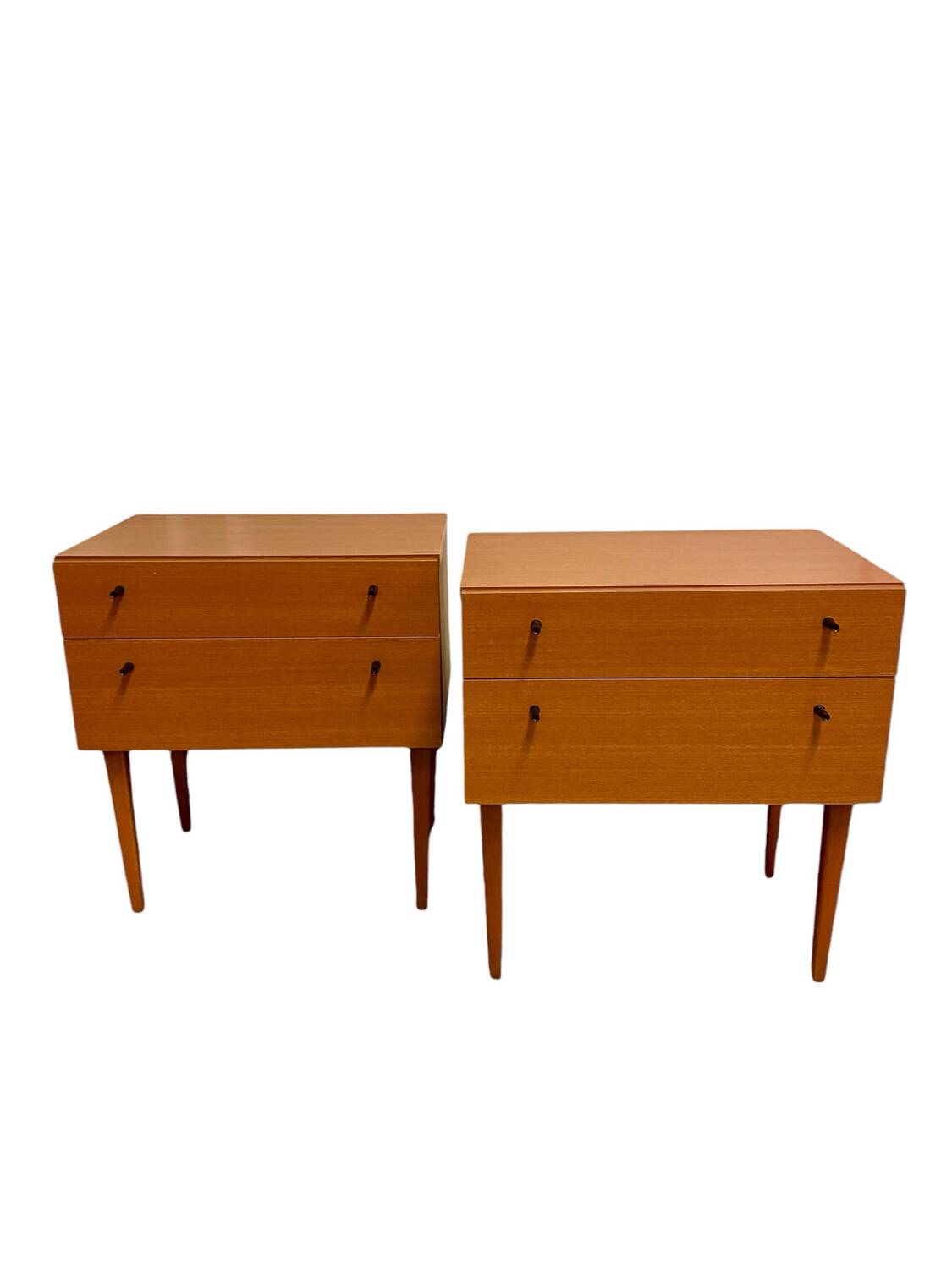 Pair of bedside tables/nightstands 1960