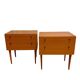 Paire de table de chevet/table de nuit 1960