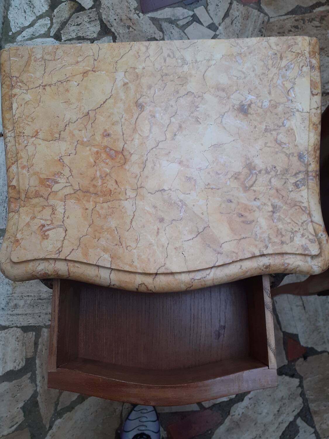 Louis XV bedside table