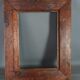 Nineteenth century frame gilded stucco wood 51.5x40 foliage 36.7x25.5 cm SB