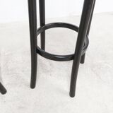 Pair of Baumann high stools, Dialog model, 79 cm