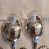 Antique flatware set for 51 place settings