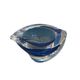 Val-saint-lambert, bowl or ashtray in cut crystal, around 1960