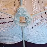 Hand-knitted blanket or plaid - wool