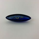 Bertil vallien for Kosta Boda Sweden miniature boat sculpture ‘Journey ‘