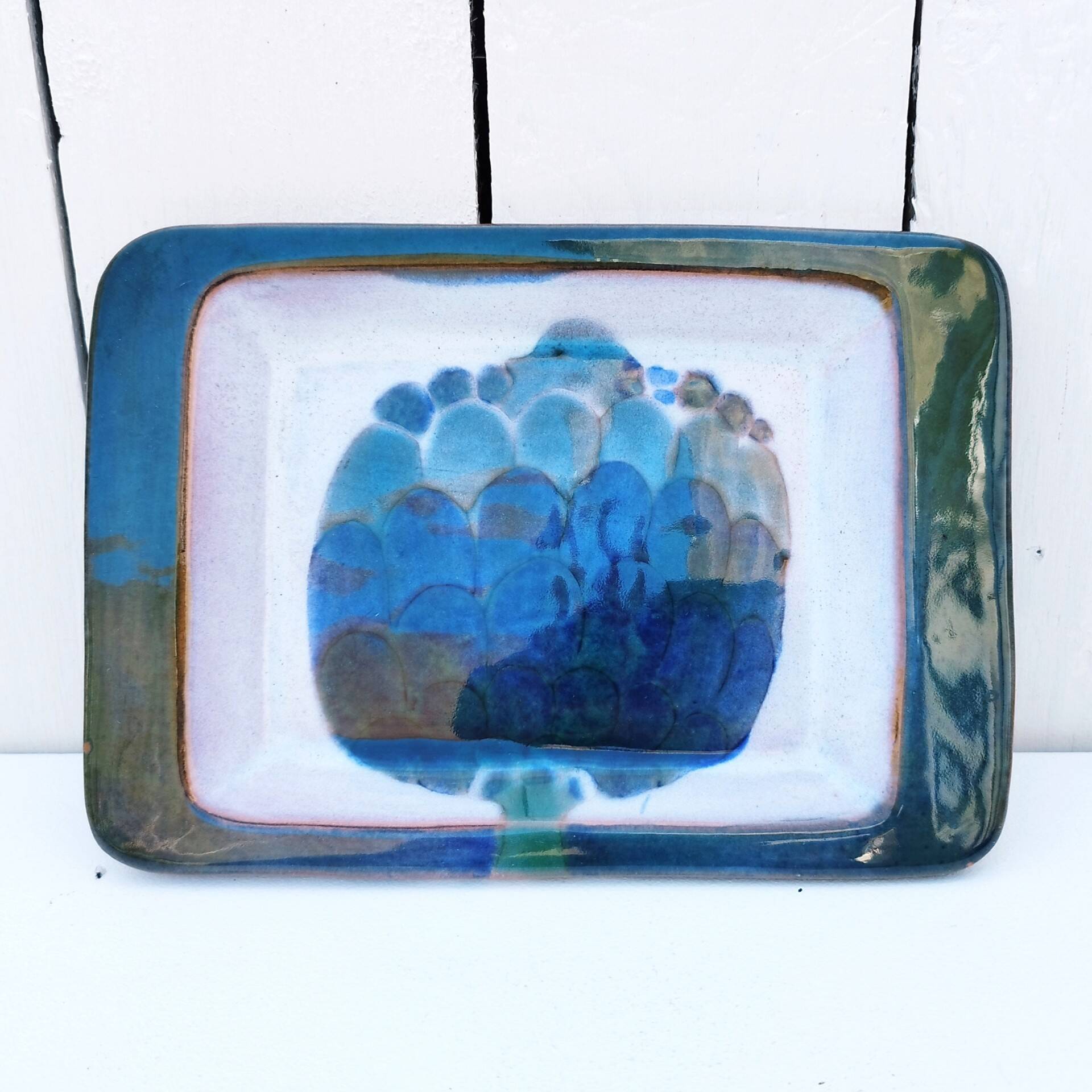 Ceramic pocket tray Frères Cloutier vintage