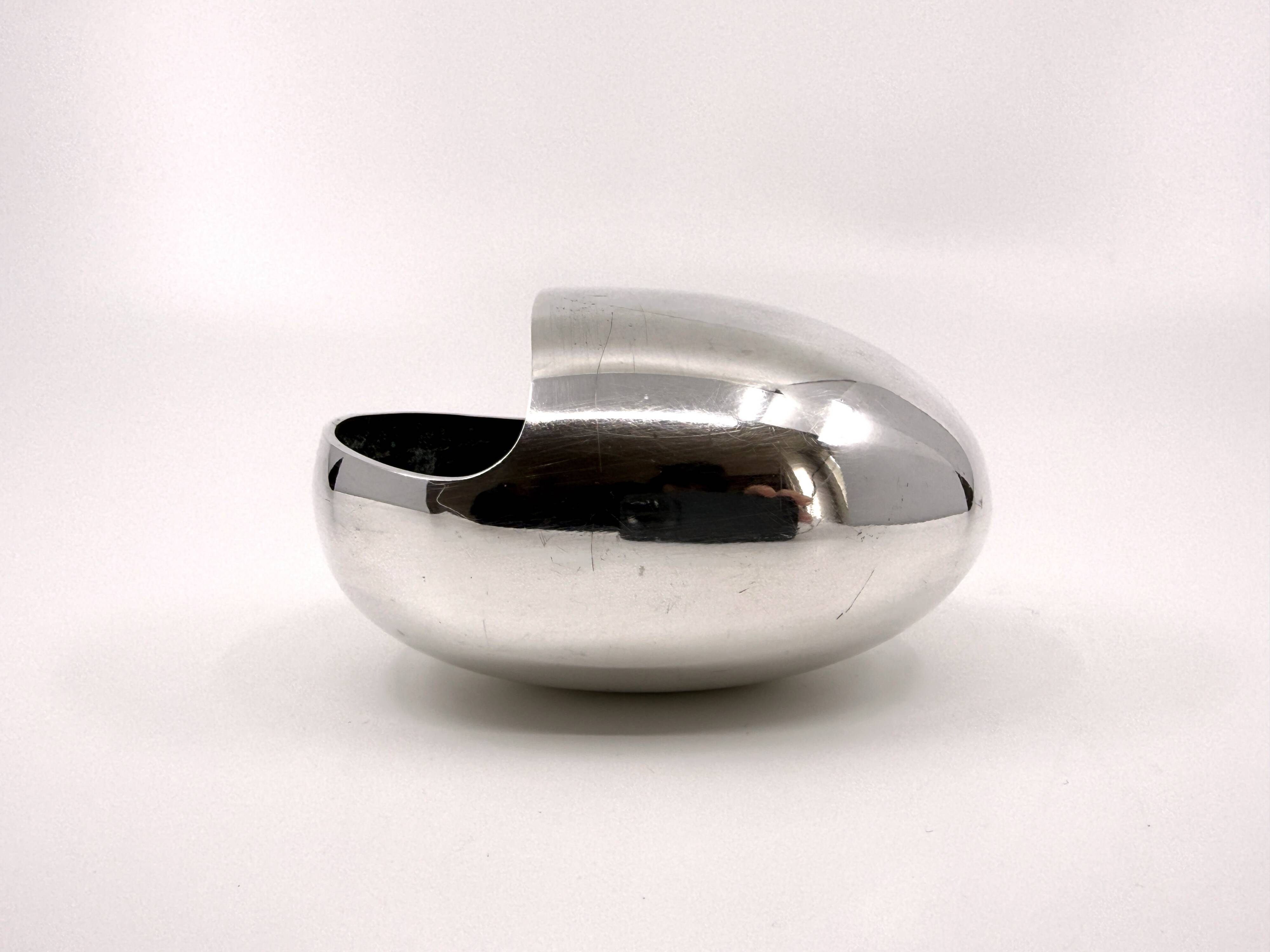 Modernist ashtray "the smile" • Hans Bundle for Carl Cohr • Denmark 50s