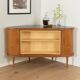 Teak veneer bar cabinet, Germany 1950s