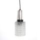 Suspension mid-century tube verre