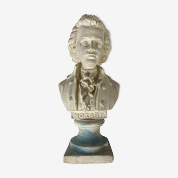 Plaster bust of Mozart