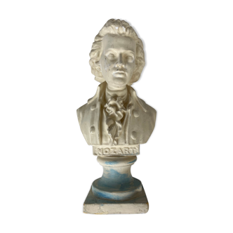 Plaster bust of Mozart