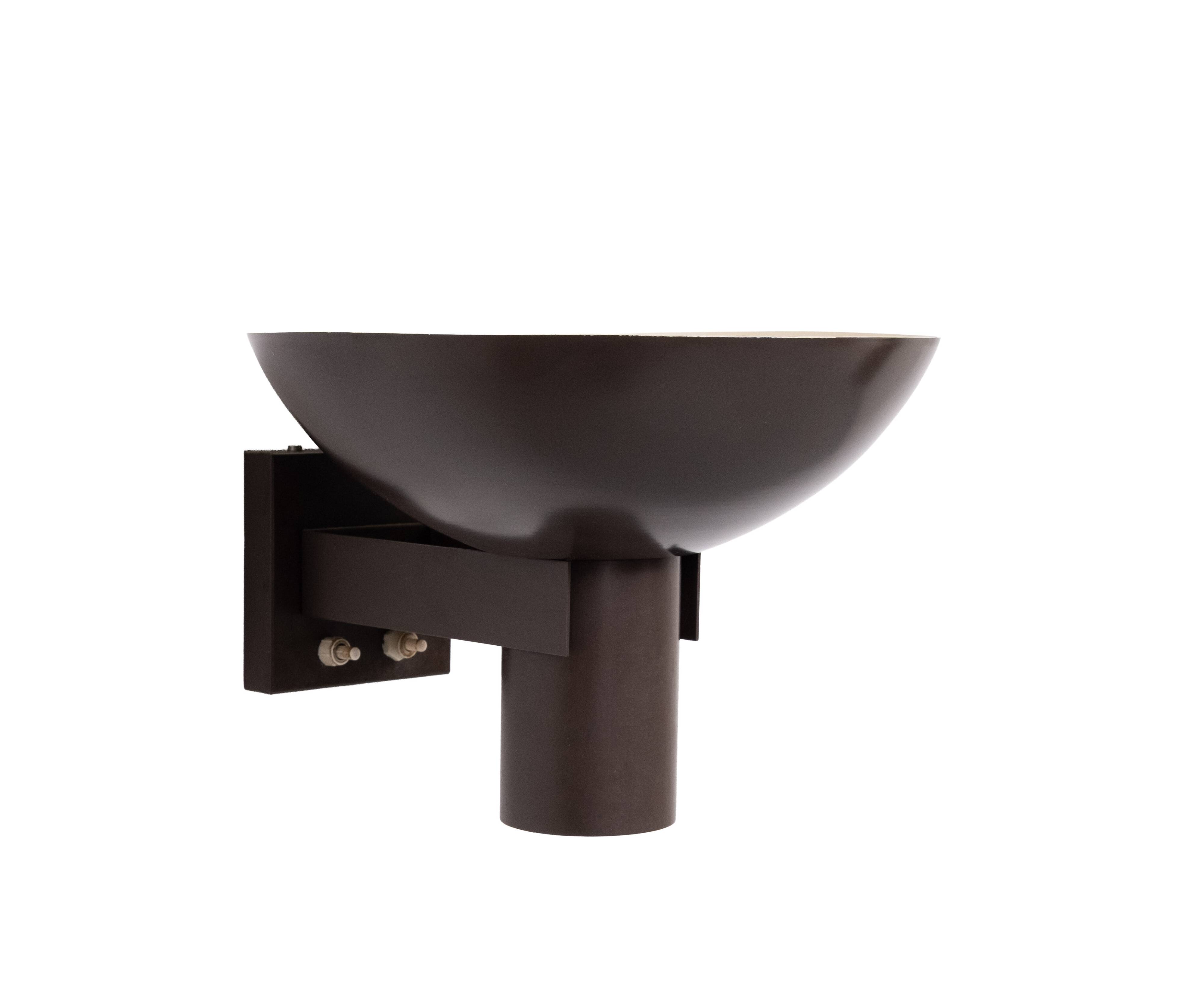 Pair philips nd60d diablo wall lamps 1960s holland