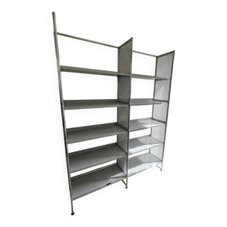 USM Haller Library – Grey – Perforated sheet metal – 150 x 200 cm