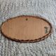 Miroir en rotin vintage breuillot