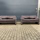 2x Cassina Maralunga 2zit original ribble fabric