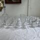 suite of 26 glasses + baccarat crystal carafe