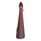 Large vintage scoubidou bottle