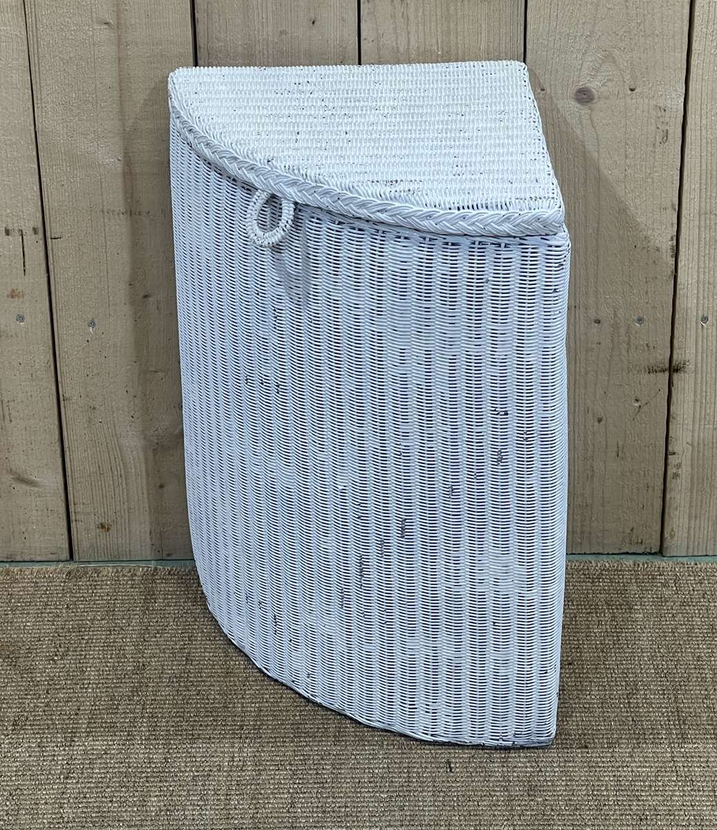 1950s lloyd loom basket