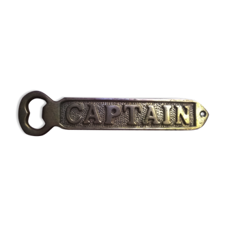 Vintage captain bottle opener