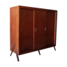 Armoire pieds compas porte coulissante