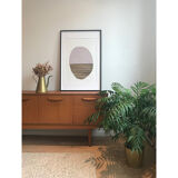 Totem illustration 50 x 70 cm provided outside frame
