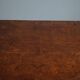 Table pliante carrée antique en loupe, fabriquée à la main en Suède, XIXe siècle