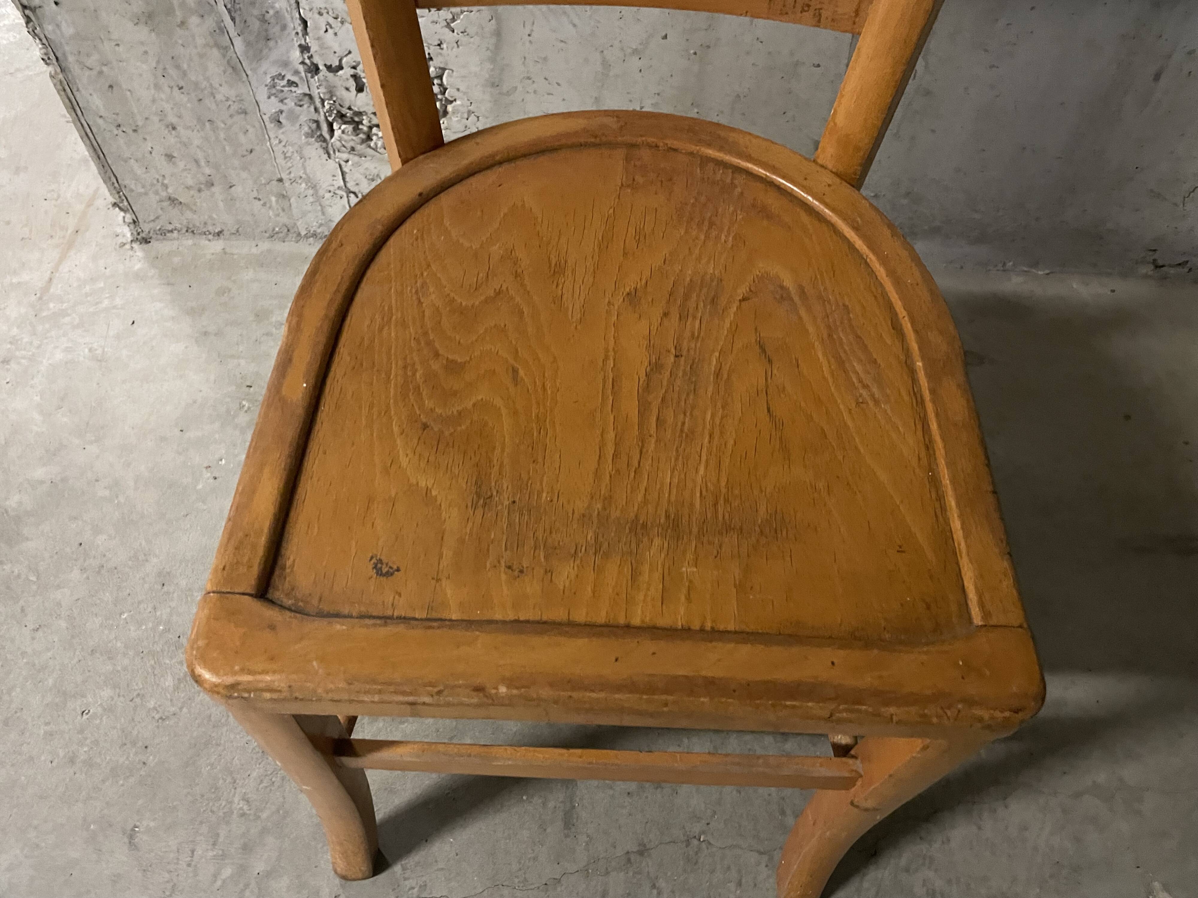 Chaise bistrot années 60