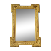 Bevelled gold mirror