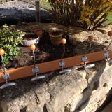 Five-headed school patère vintage