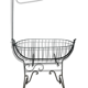 Former cradle in wrought iron