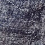 170x275 cm Dark Purpel vintage carpet, distressed dark purpel old carpet.