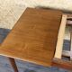1960s 1970s Teak Extendable Dining Table Made in Denmark Danish Design