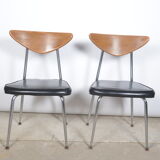 Pair of craft Quebec style chairs