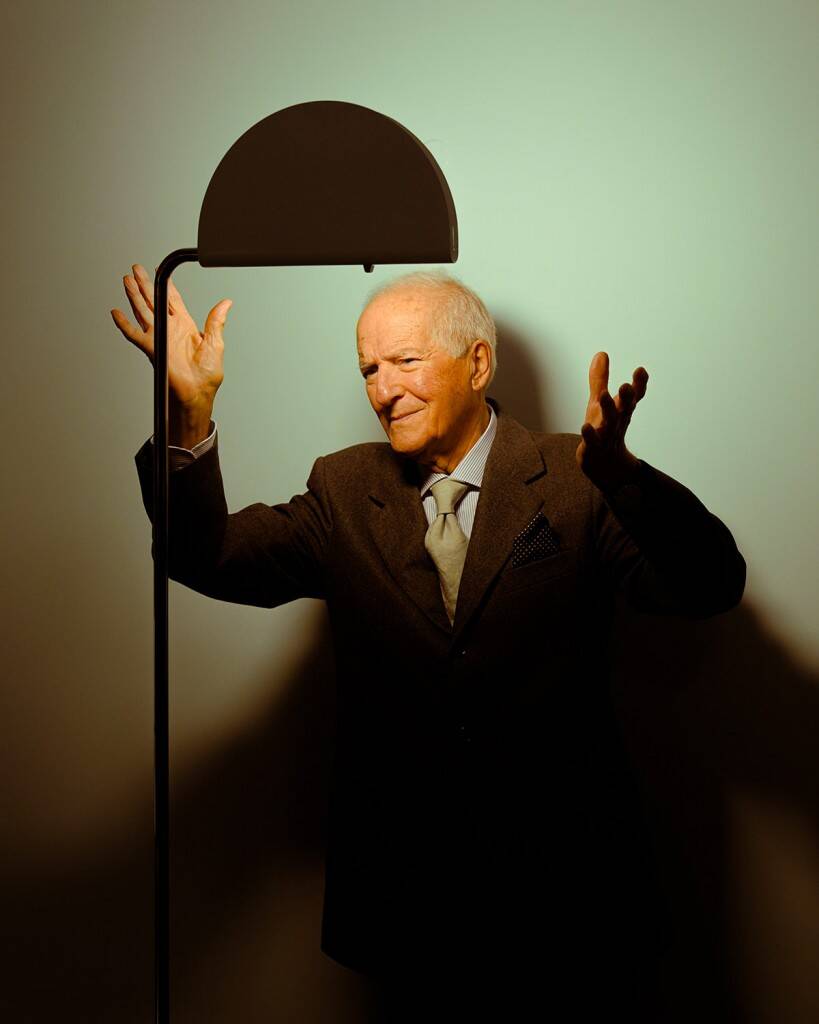 Luminaire "Mezzaluna" designed by Bruno Gecchelin ('75) / Ceiling light or wall light