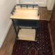 Telephone table, freestanding shelf