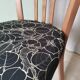 Black Baumann bistro chairs