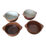 4 bols en grès