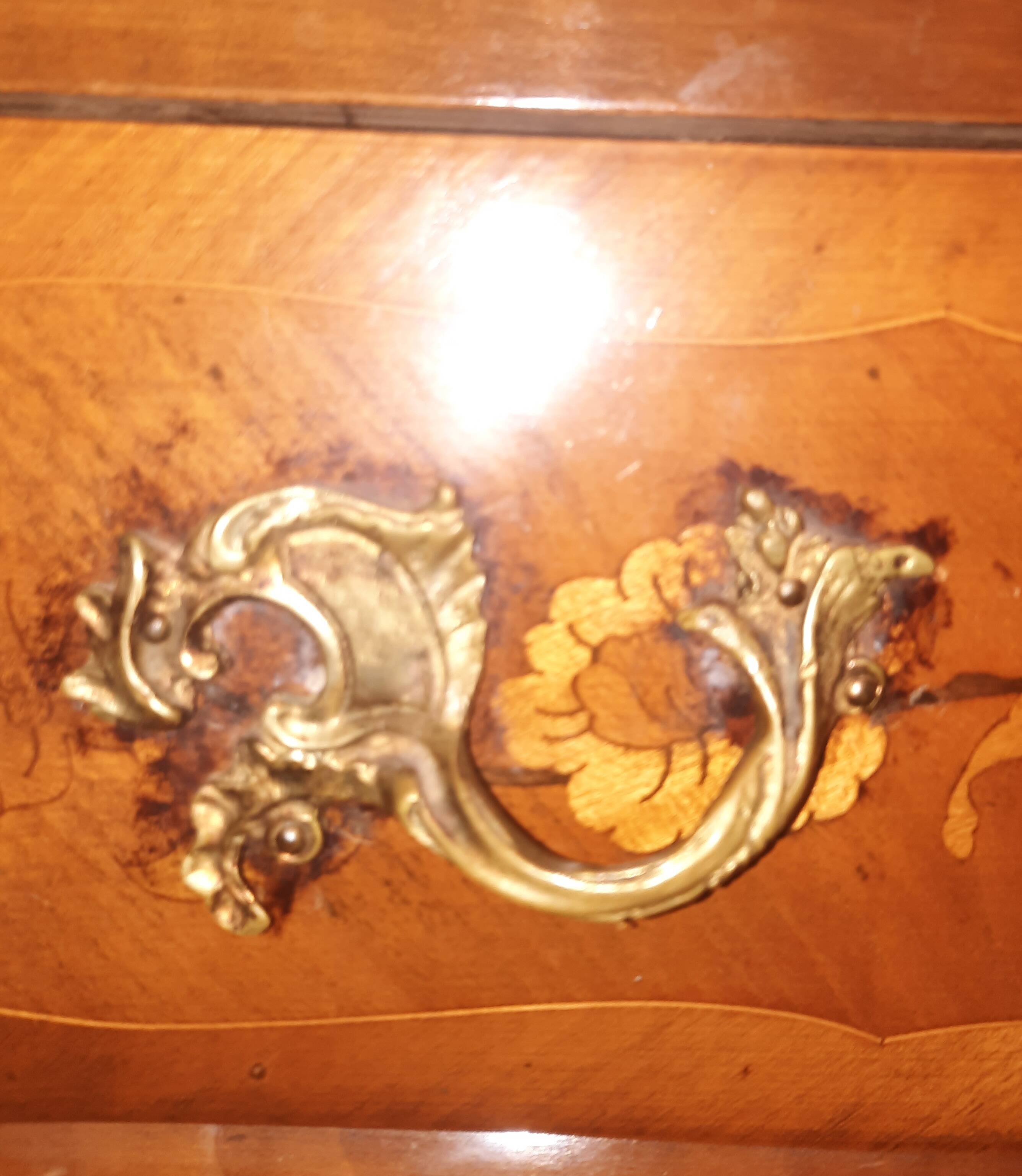 Louis XV style marquetry week planner