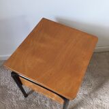 Vintage boarding school bedside
