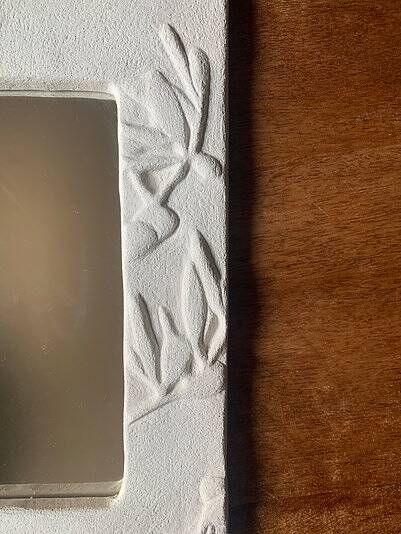Mirror "olive leaves" #1