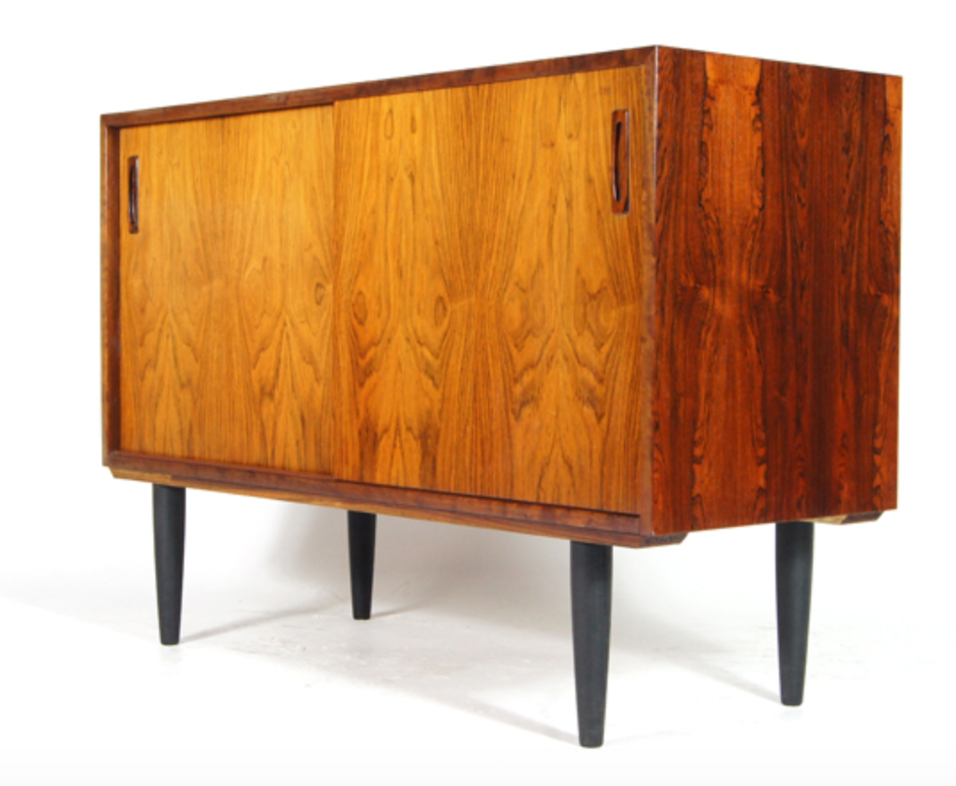 Vintage Danish retro ROSEwood TV furniture