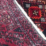 Vintage Afghan handmade rug - 100x183 cm