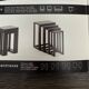 Nesting tables by Josef Hoffmann for Wittmann, 1980s – Ash wood