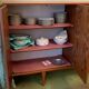 Fristho teak cupboard-bar