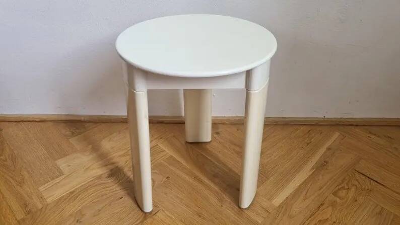 Midcentury Stool or Side Table Trio, Olaf Von Bohr for Gedy, Italy, 1970s