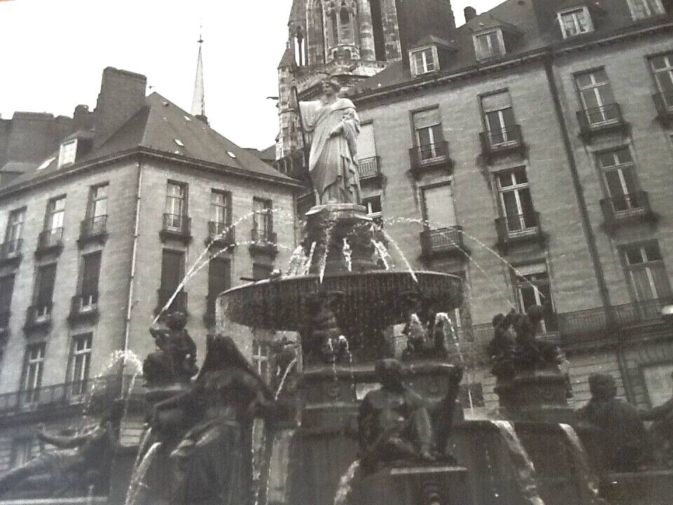 Old photograph Nantes (Loire-Atlantique) La Place Royale