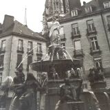 Old photograph Nantes (Loire-Atlantique) La Place Royale