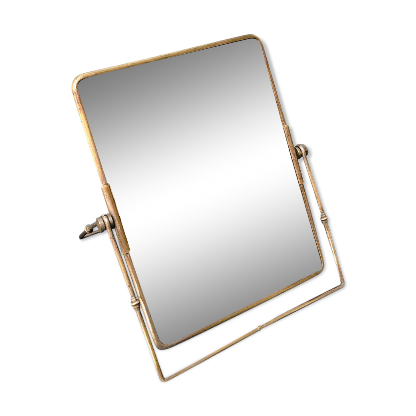 Large barber mirror 1900 33x27 cm