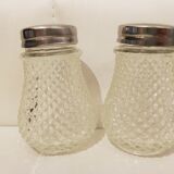 Vintage pepper salt shaker set