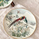 Lot 4 decorative plates porcelain Franklin mint FP Japan 1981